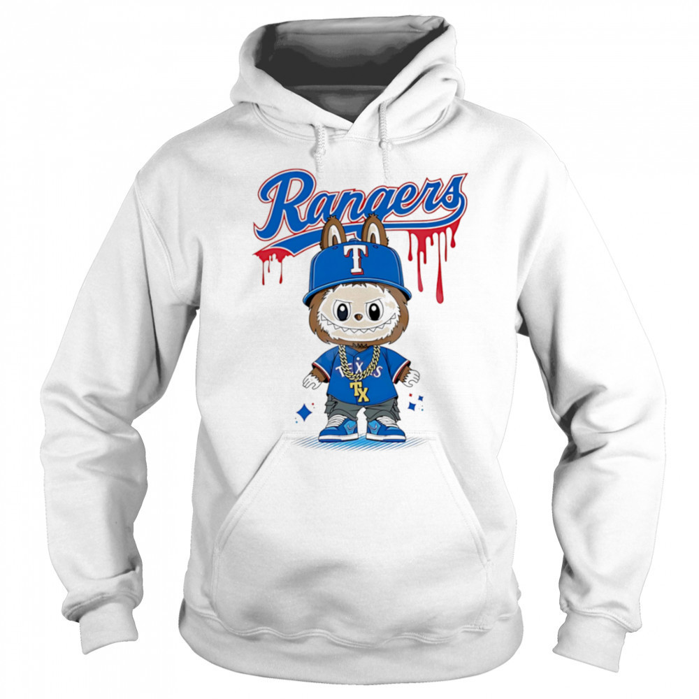 Labubu Texas Rangers Globe shirt Hoodie