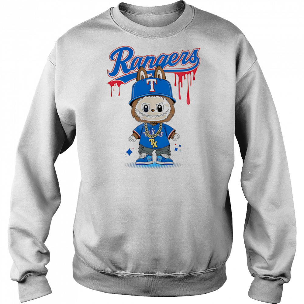 Labubu Texas Rangers Globe shirt Sweatshirt