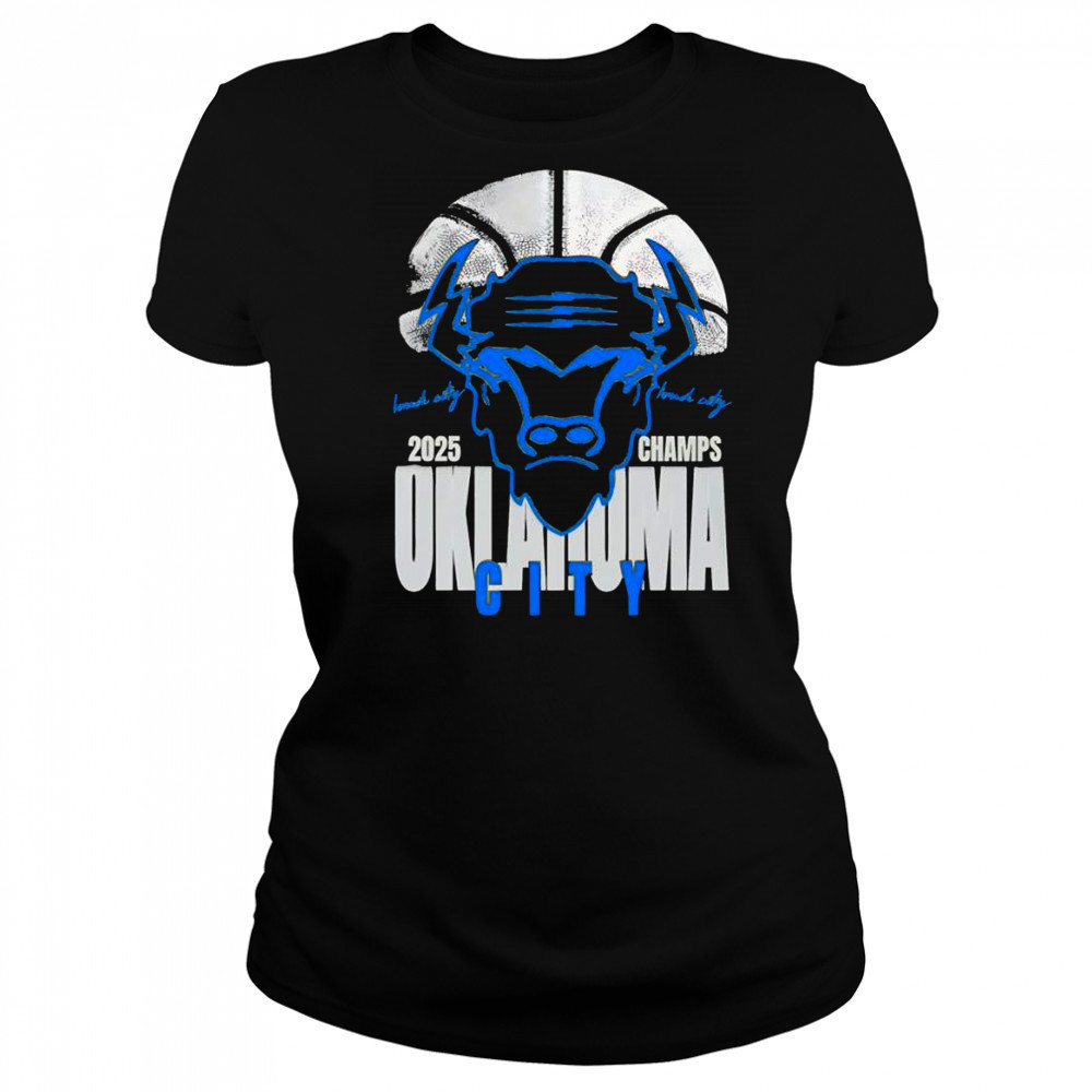 Loud city 2025 Champs Oklahoma City Bison shirt Women's T-shirt