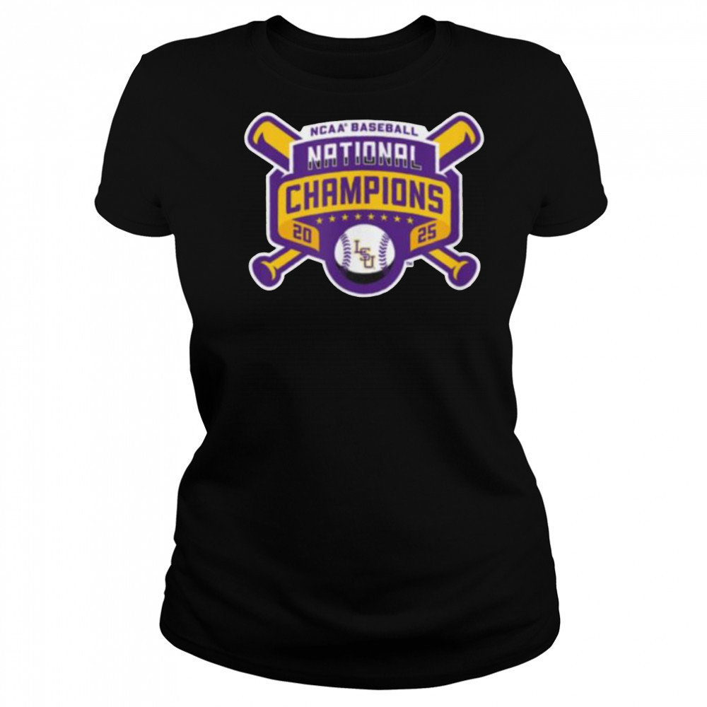 LSU Baseball_ 2025 National Champions Logo T Shirt Women's T-shirt