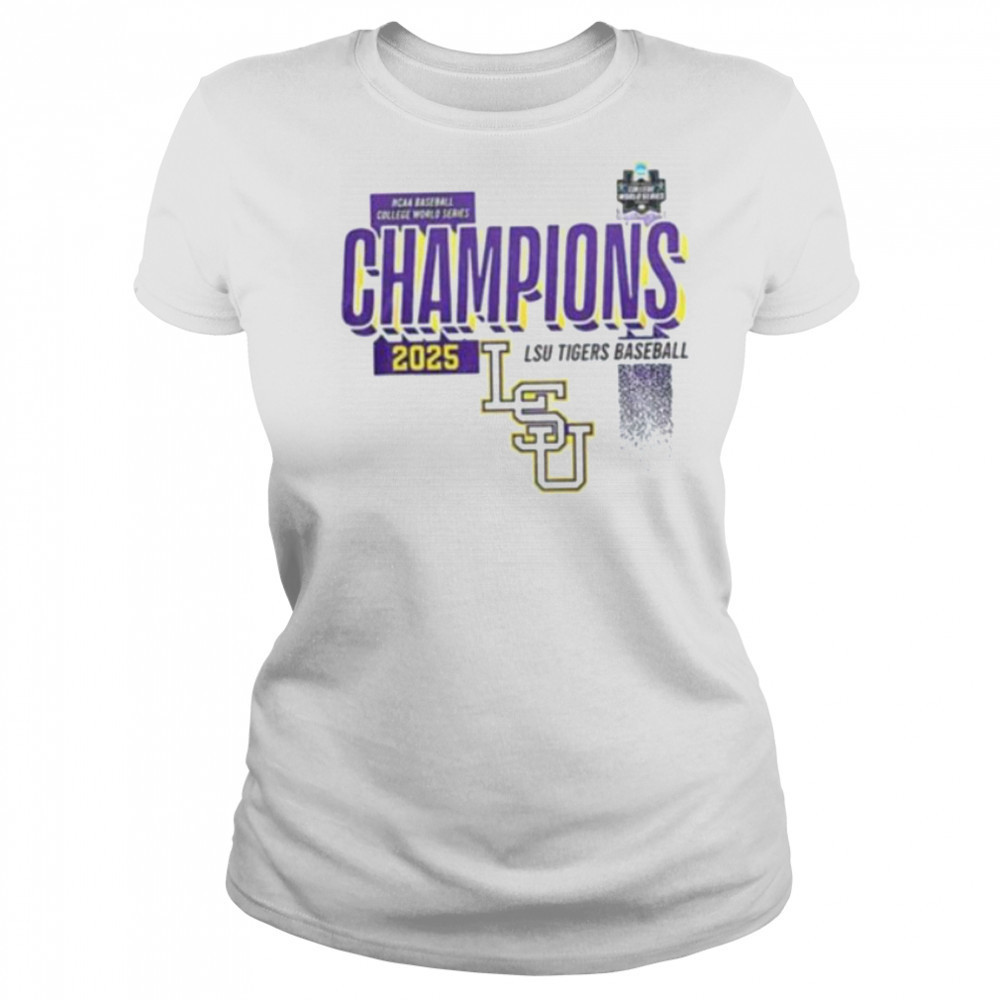 LSU Tigers Baseball 2025 College World Series Champions shirt Women's T-shirt