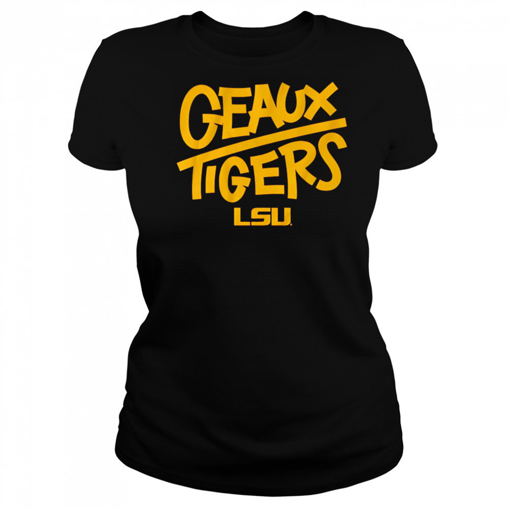 LSU Tigers Geaux Tigers Chant shirt Women's T-shirt