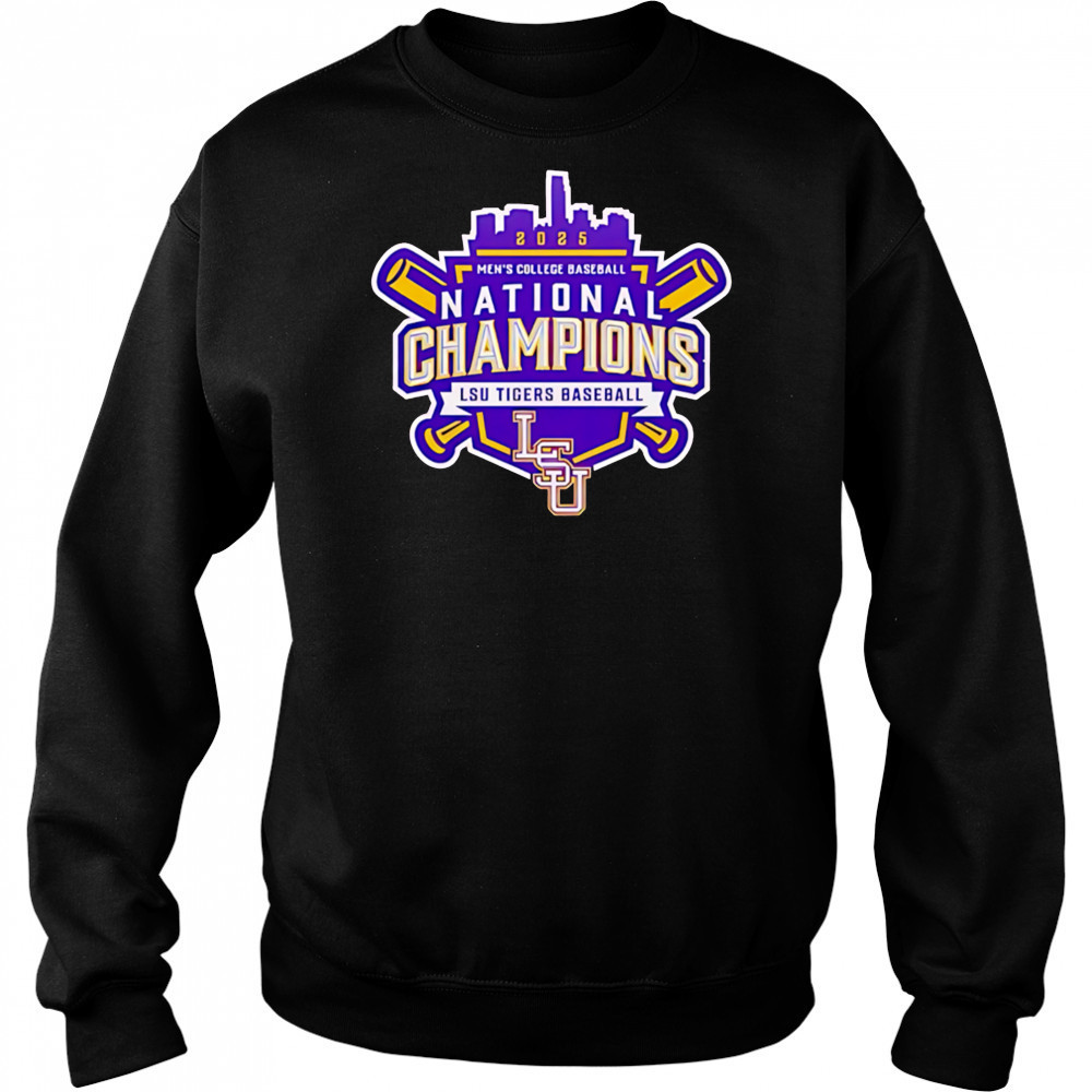 LSU Tigers National Champion 2025 Men College shirt Sweatshirt