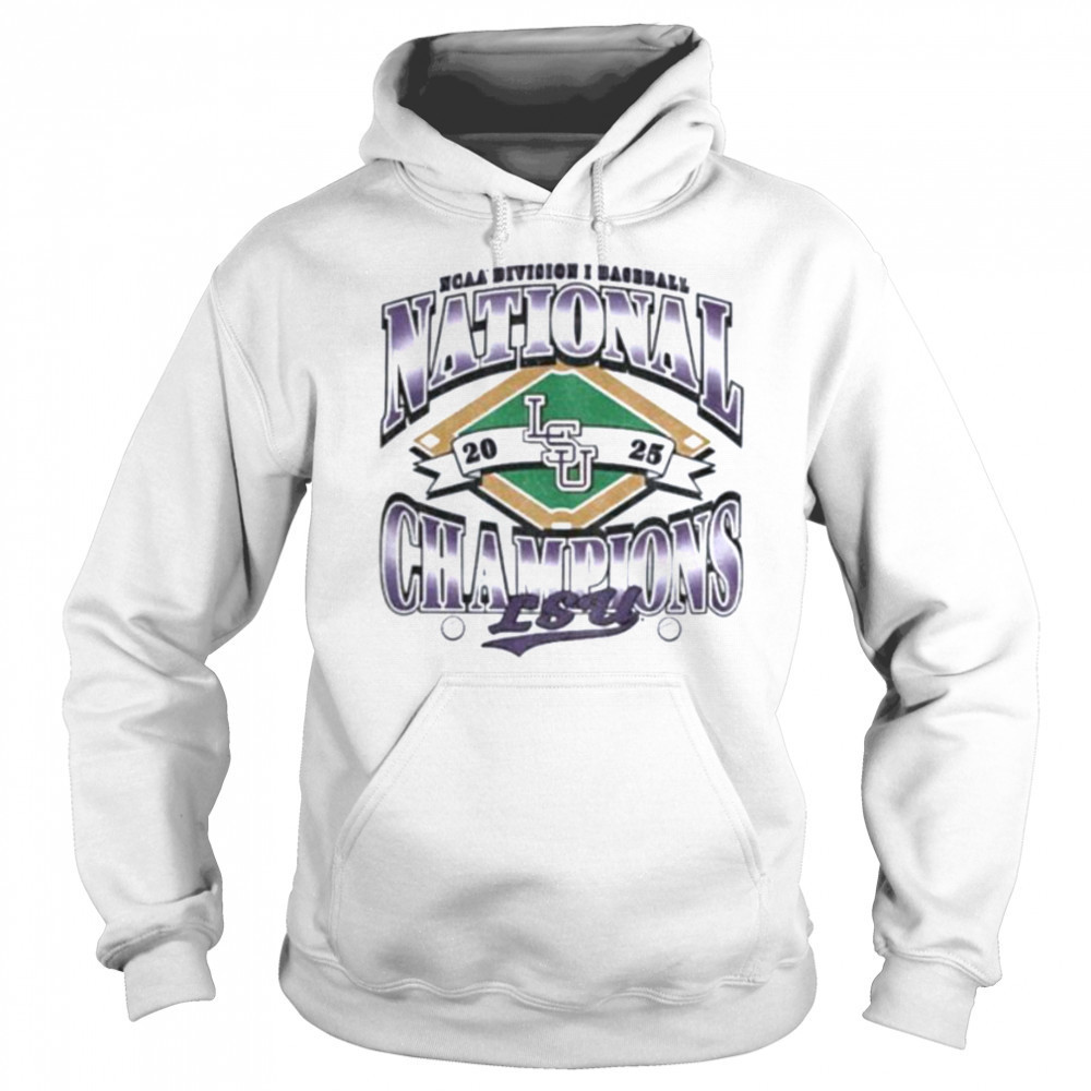 LSU Tigers NCAA Division I Baseball MLB National Champions in 2025 shirt Hoodie