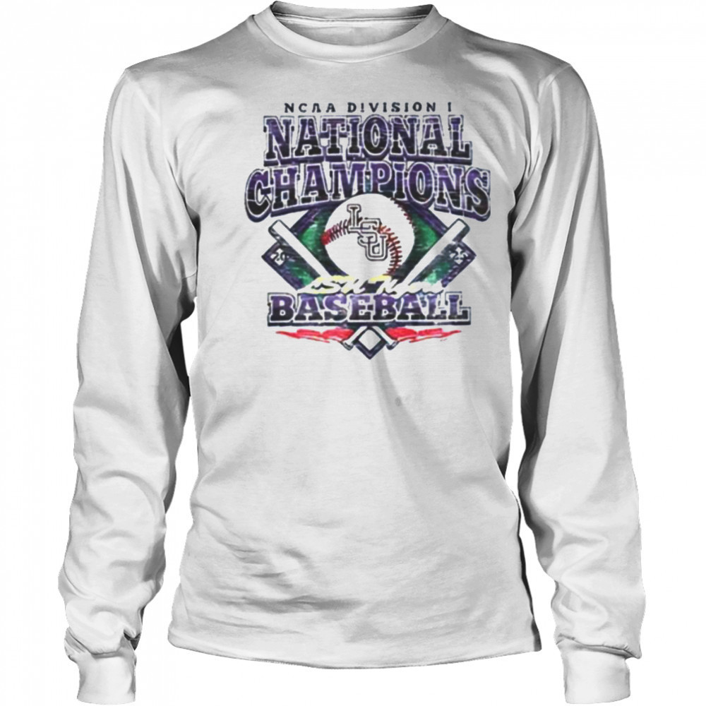 LSU Tigers NCAA Division I Baseball National Champions in 2025 vintage shirt Long Sleeved