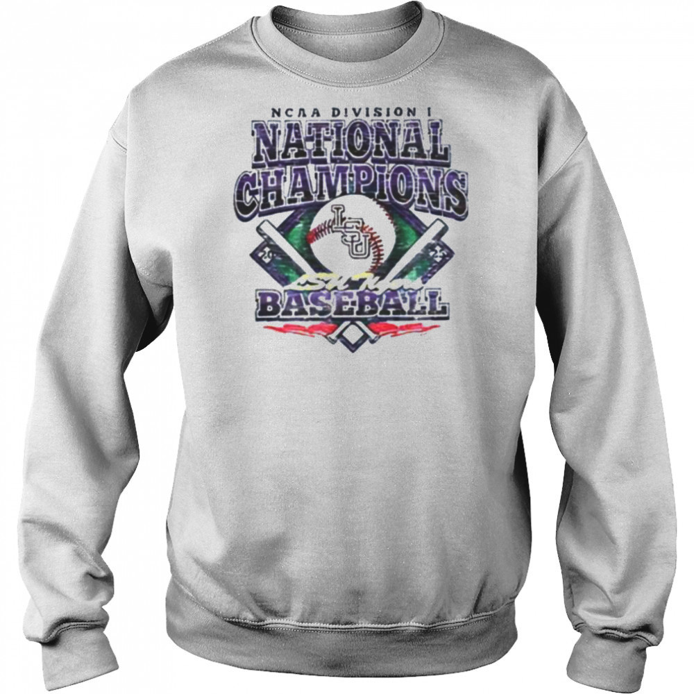LSU Tigers NCAA Division I Baseball National Champions in 2025 vintage shirt Sweatshirt