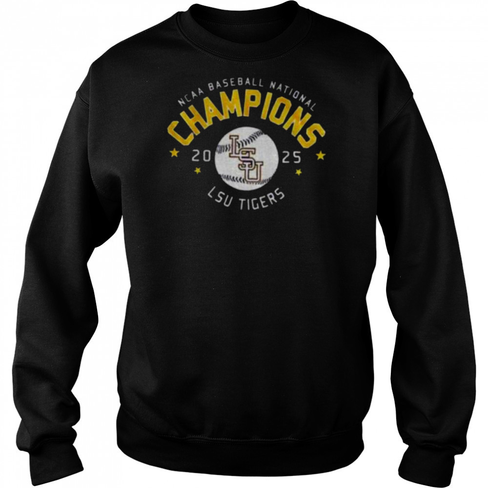 LSU Tigers The Victory 2025 MLB Baseball National Champions shirt Sweatshirt