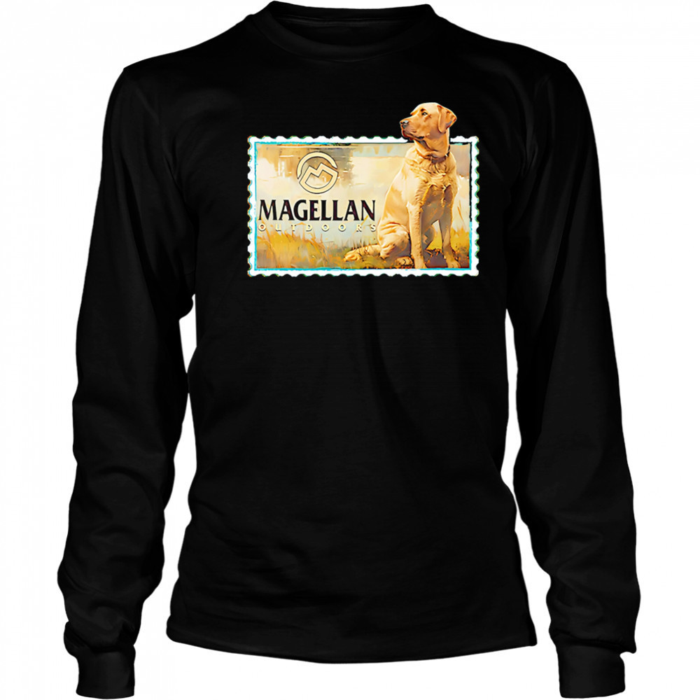 Magellan Outdoors Dog Stamp shirt Long Sleeved
