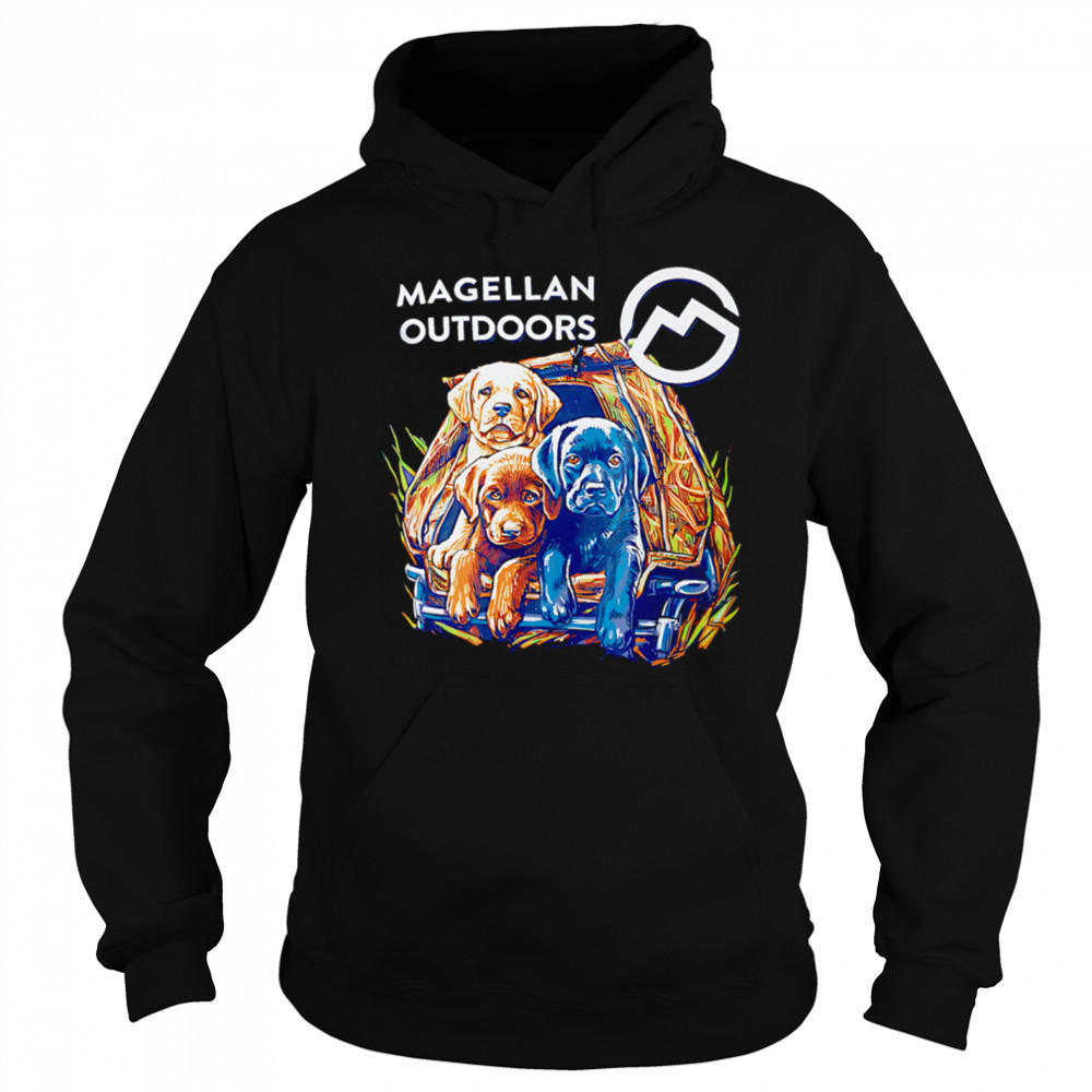 Magellan Outdoors Men’s Puppy Blind Dogs shirt Hoodie