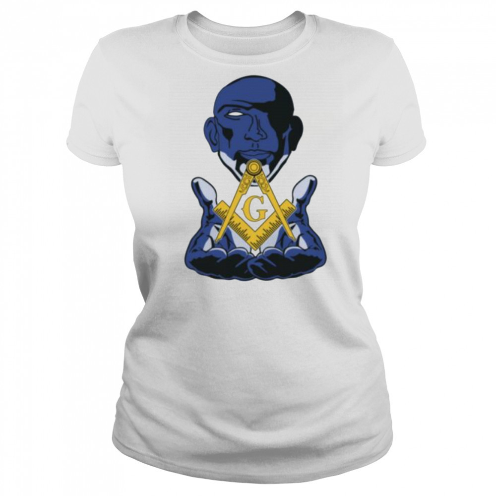 Mason Shadow Behold Square Compass Masonic Lodge Shirt Women's T-shirt