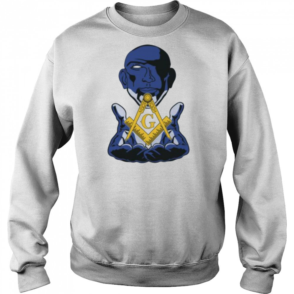 Mason Shadow Behold Square Compass Masonic Lodge Shirt Sweatshirt