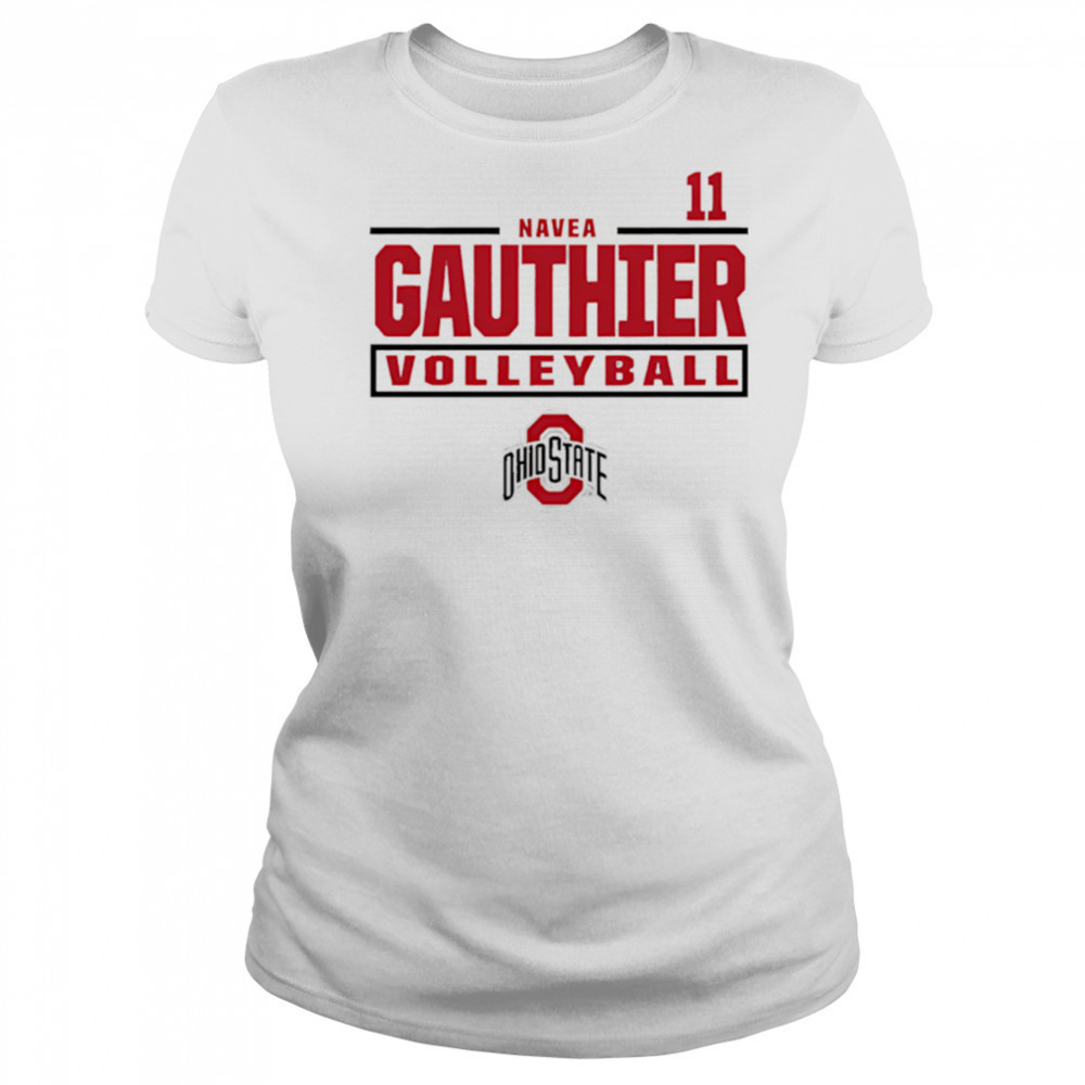 Navea Gauthier Ohio State Buckeyes Volleyball 11 shirt Women's T-shirt