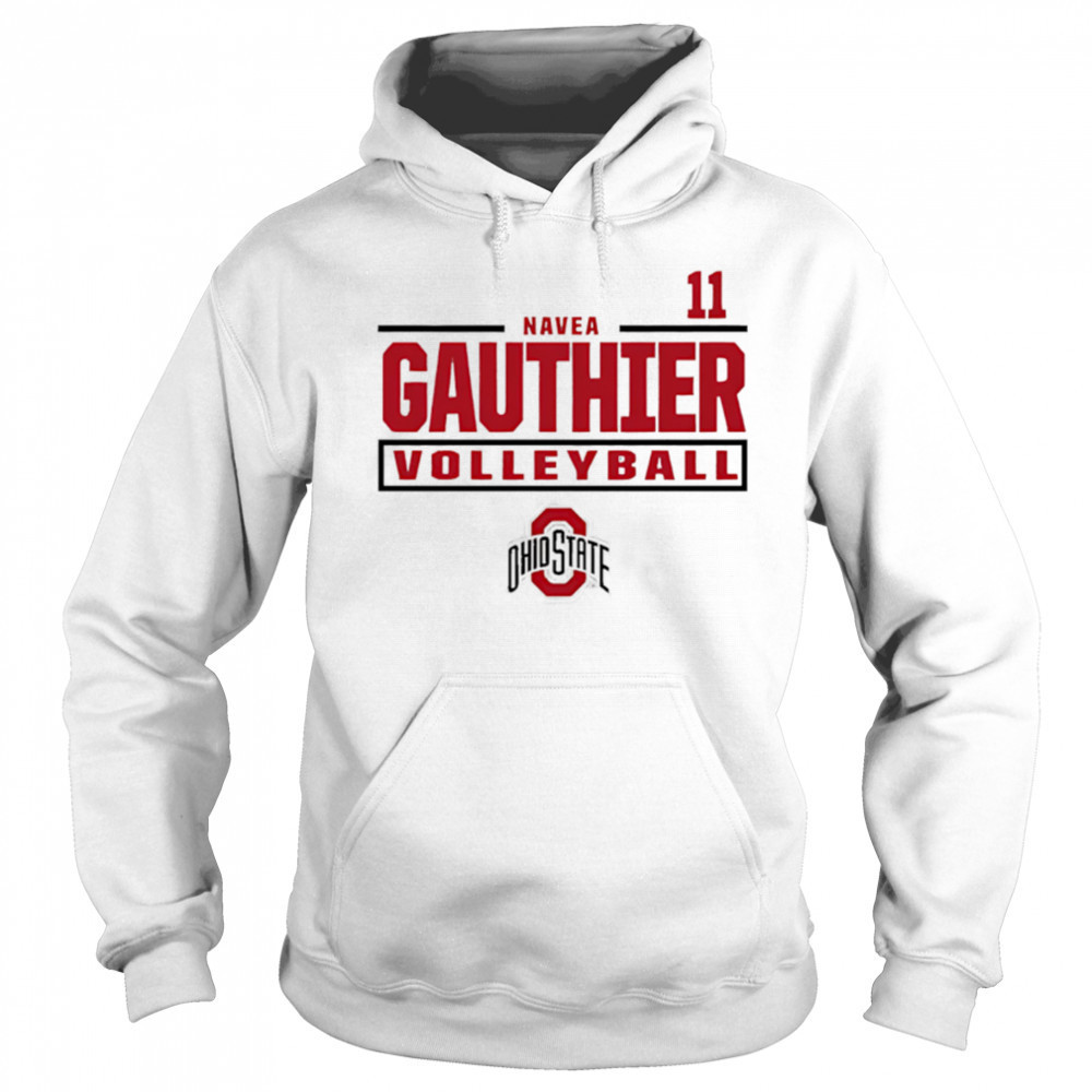 Navea Gauthier Ohio State Buckeyes Volleyball 11 shirt Hoodie