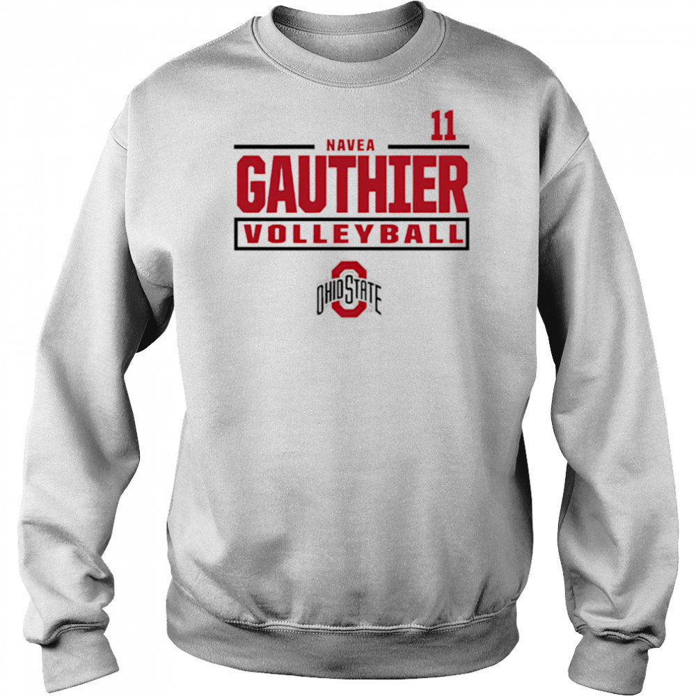 Navea Gauthier Ohio State Buckeyes Volleyball 11 shirt Sweatshirt