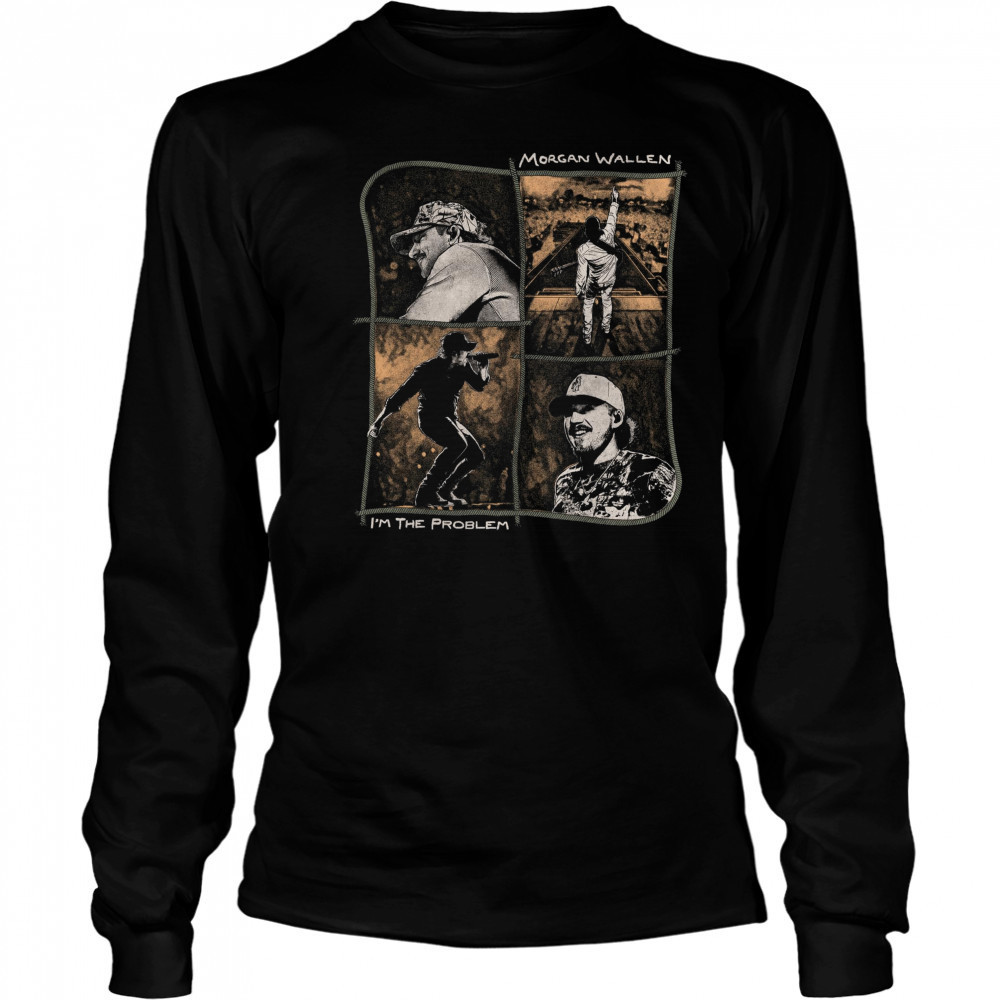 Official Morgan Wallen Photo Collage shirt Long Sleeved
