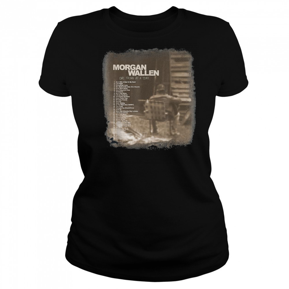 Official Morgan Wallen Tracklist Shirt Women's T-shirt