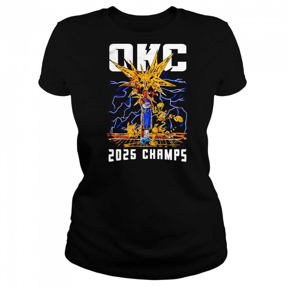 OKC 2025 Champs Shai Gilgeous-Alexander Pokemon shirt Women's T-shirt