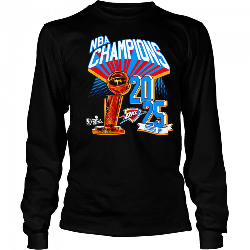 OKC 2025 NBA Finals Champions Battle Tested shirt Long Sleeved