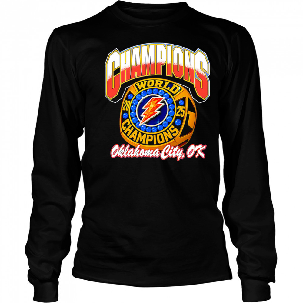 OKC Champions Ring 2025 shirt Long Sleeved