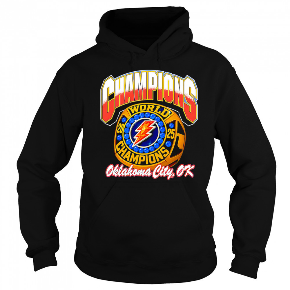 OKC Champions Ring 2025 shirt Hoodie