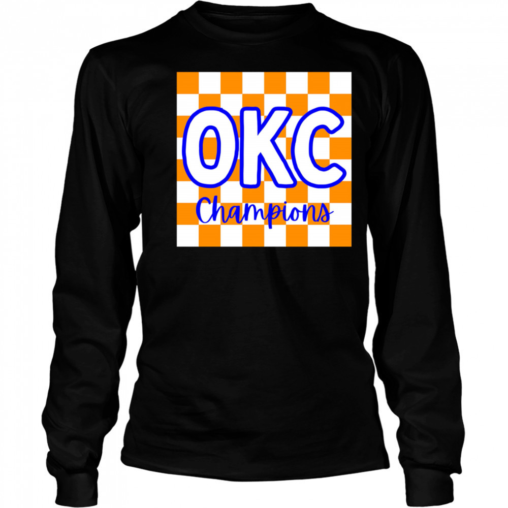 OKC Champions shirt Long Sleeved