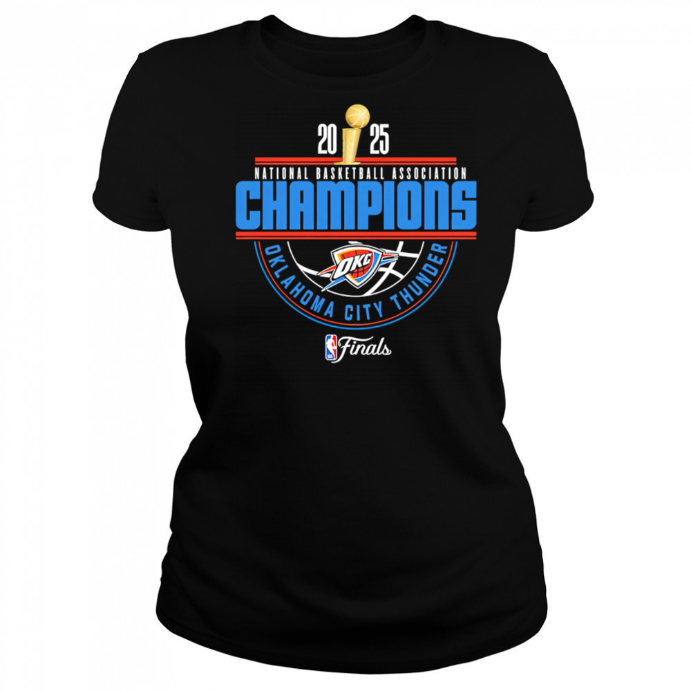 Okc Thunder 2025 Nba Champions Arch shirt Women's T-shirt