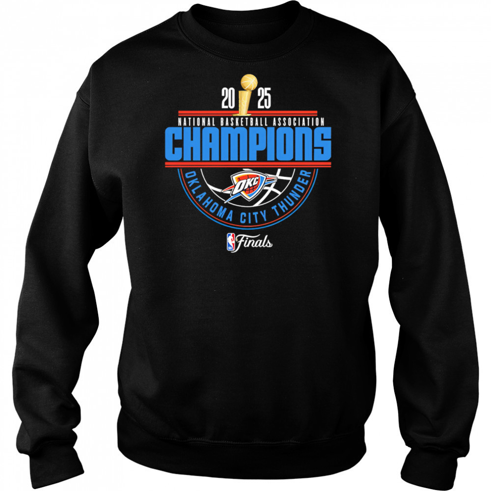 Okc Thunder 2025 Nba Champions Arch shirt Sweatshirt