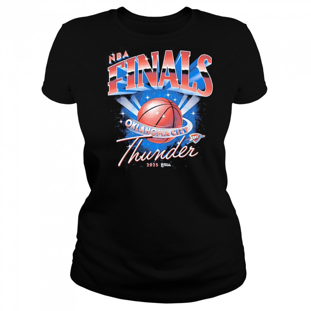 Okc Thunder 2025 NBA Finals Space basketball shirt Women's T-shirt