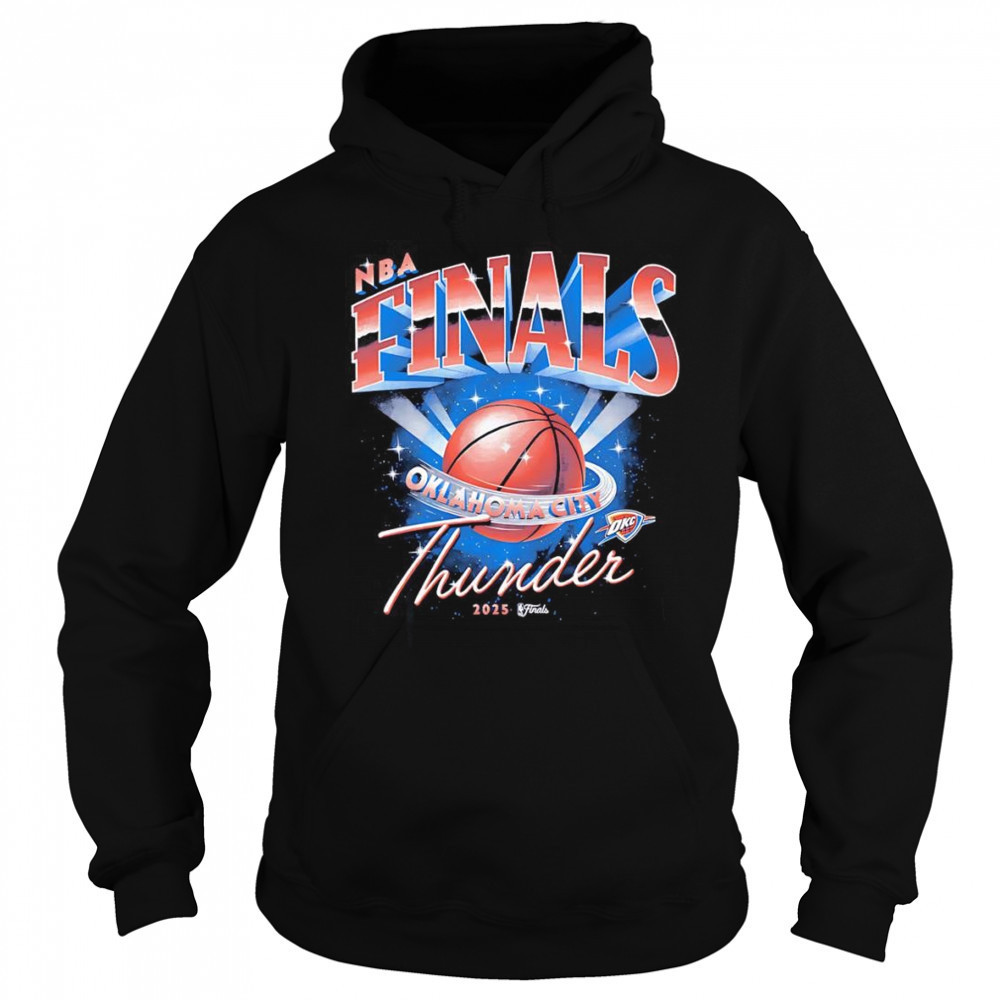 Okc Thunder 2025 NBA Finals Space basketball shirt Hoodie