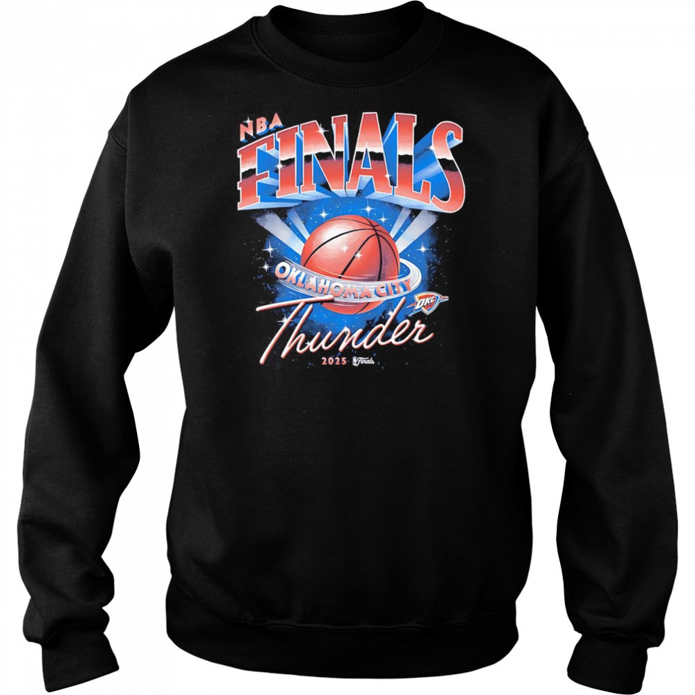 Okc Thunder 2025 NBA Finals Space basketball shirt Sweatshirt
