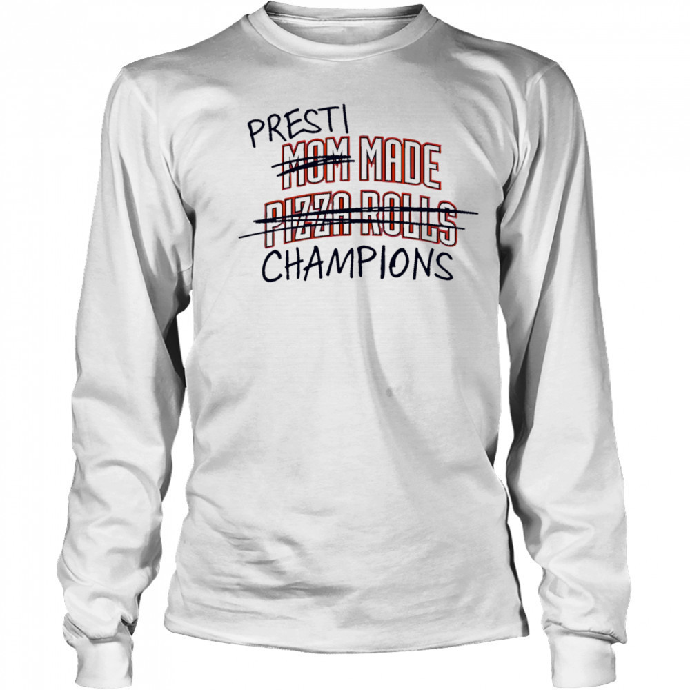 OKC Thunder presti made champions shirt Long Sleeved
