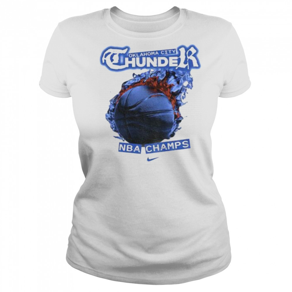 Oklahoma City Thunder 2025 NBA Finals Champions shirt Women's T-shirt