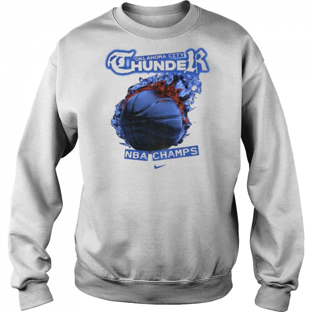 Oklahoma City Thunder 2025 NBA Finals Champions shirt Sweatshirt