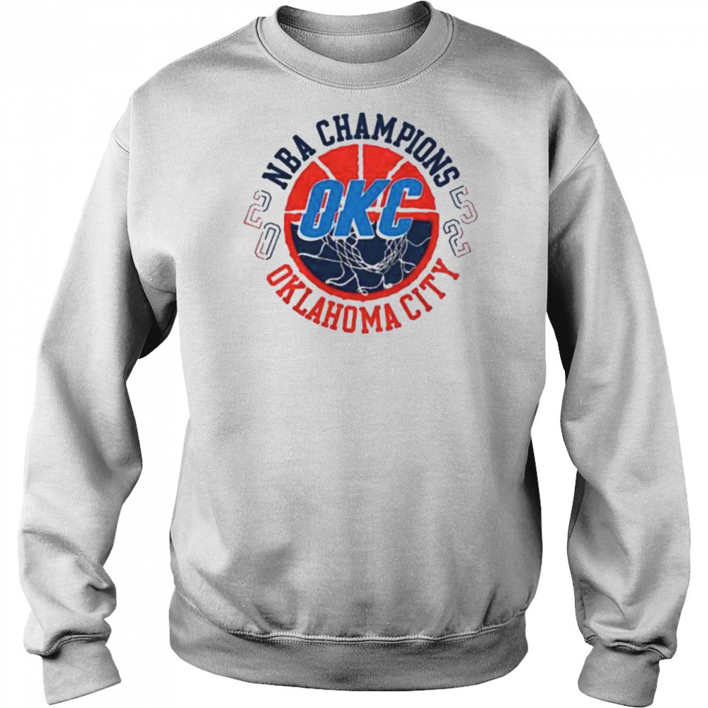 Oklahoma City Thunder Basketball 2025 NBA Finals Champions Tunnel Vision shirt Sweatshirt