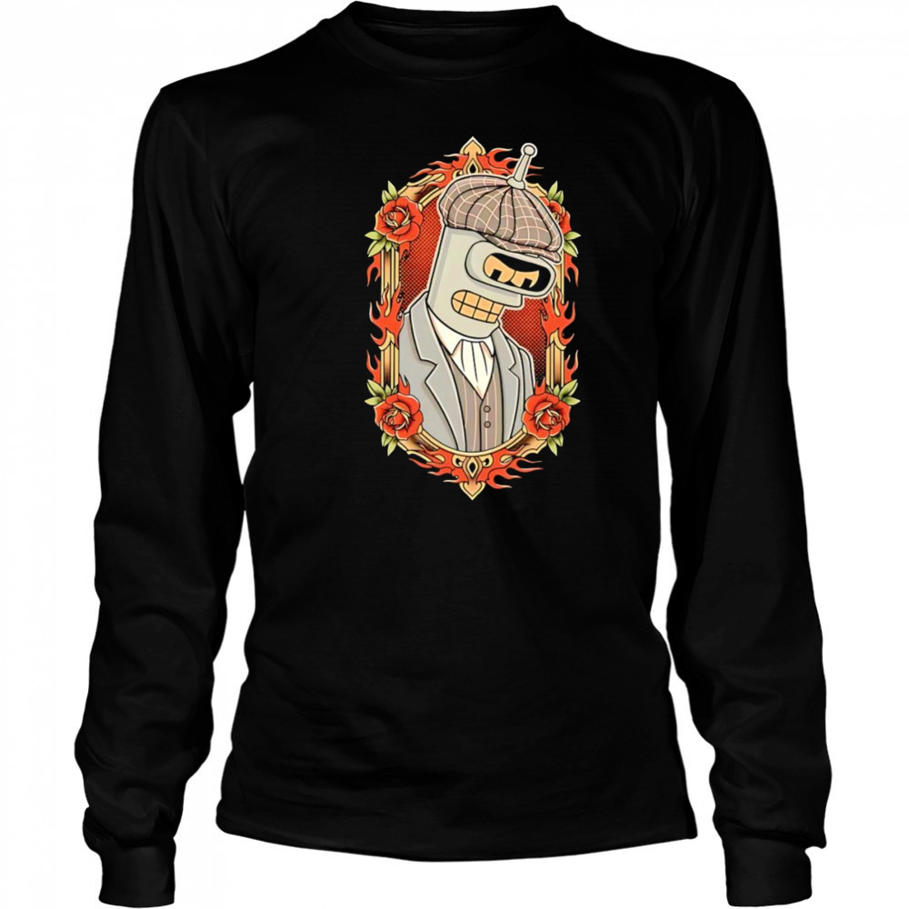 Peaky Robot Tommy Shelby shirt Long Sleeved