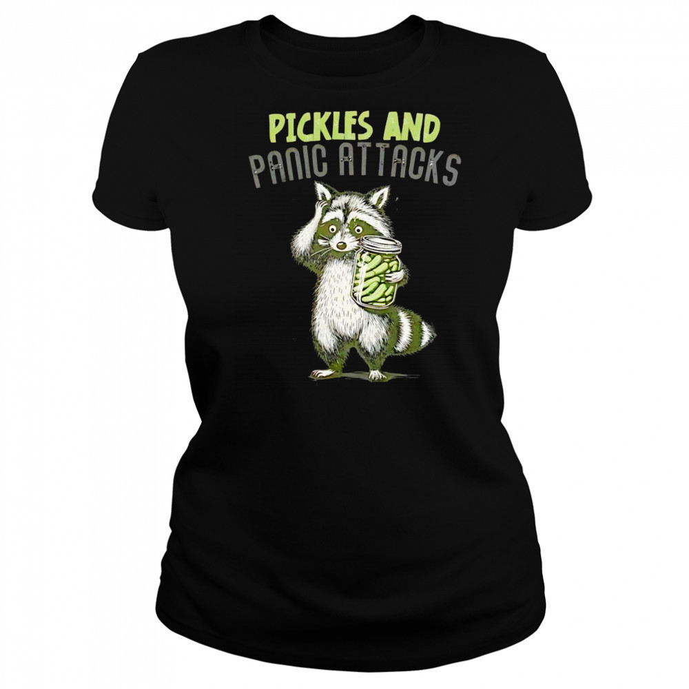 Raccoon pickles and panic attacks shirt Women's T-shirt