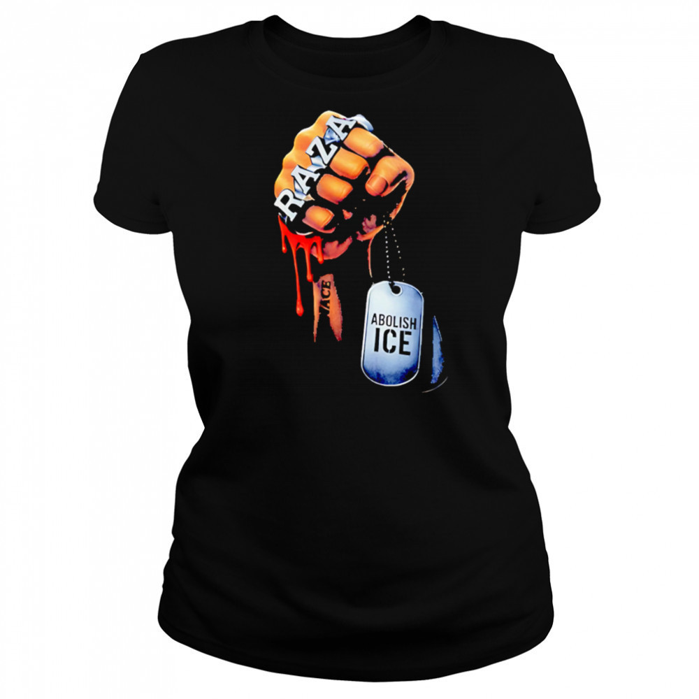 Raza abolish ice retro shirt Women's T-shirt
