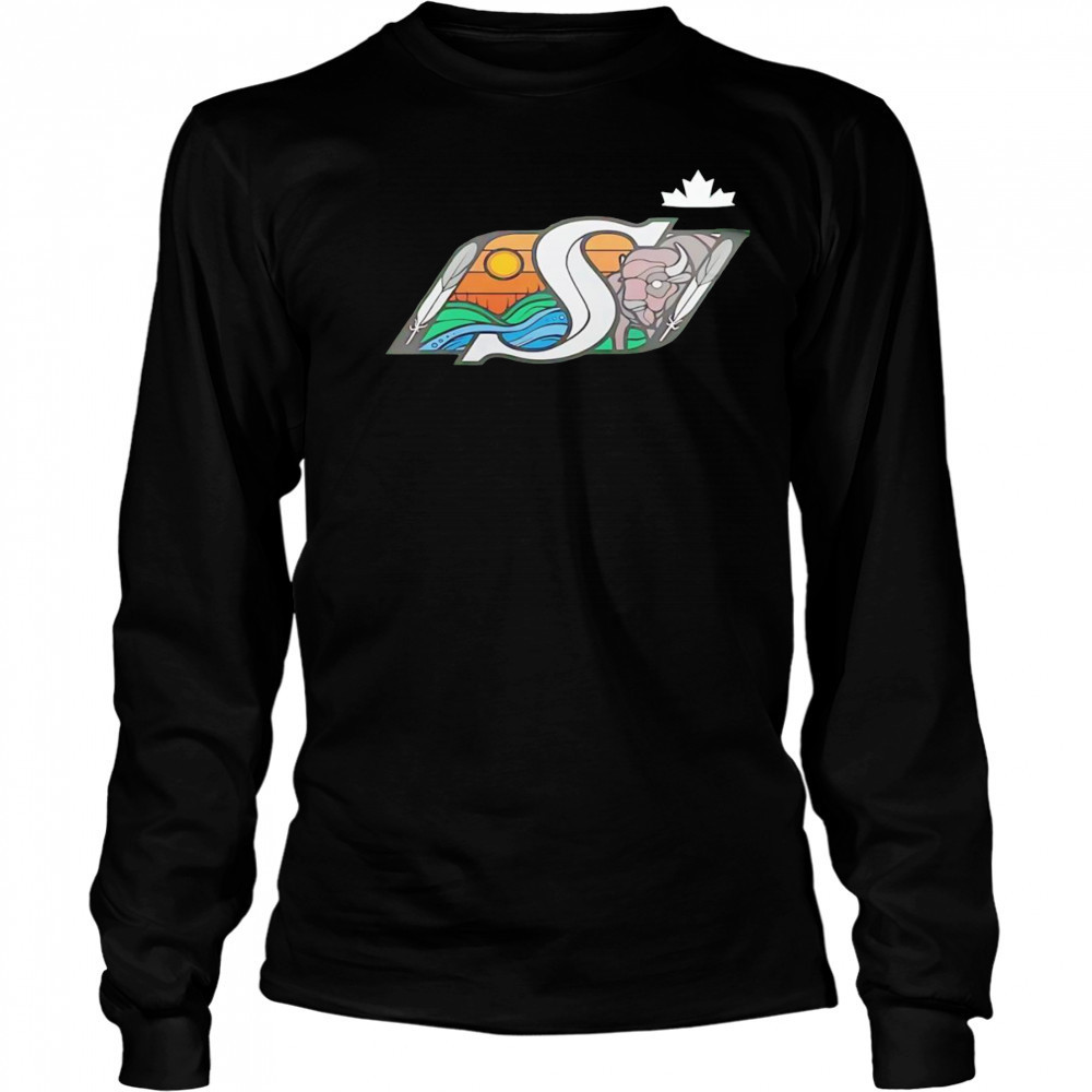 Saskatchewan Roughriders 2025 Indigenous Heritage shirt Long Sleeved