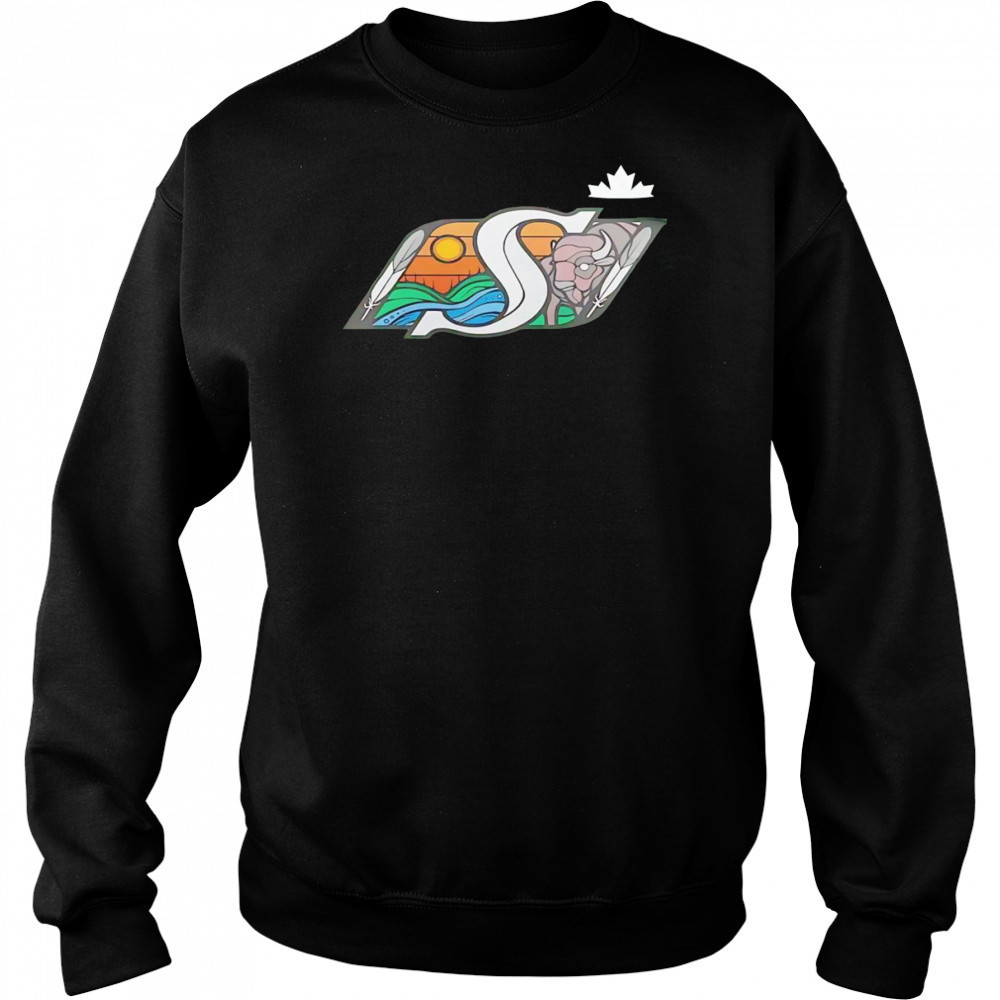 Saskatchewan Roughriders 2025 Indigenous Heritage shirt Sweatshirt