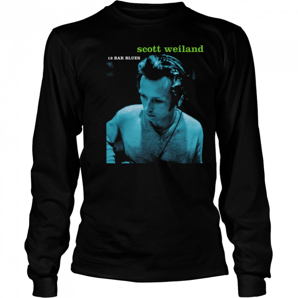 Scott Weiland Bar Blues T-Shirt Long Sleeved