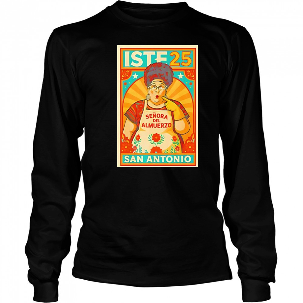 Señora Del Almuerzo San Antonio shirt Long Sleeved