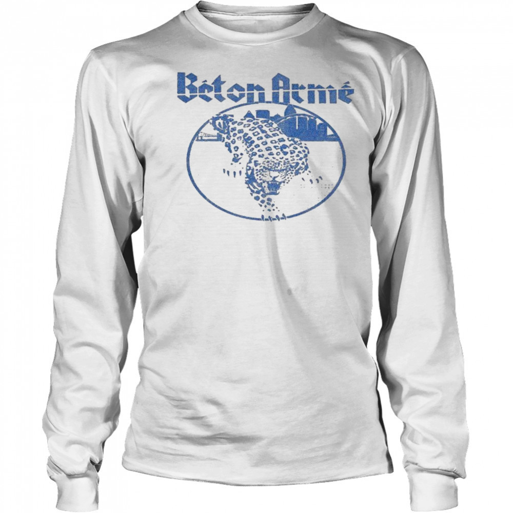 Béton Armé Leopard T-Shirt Long Sleeved