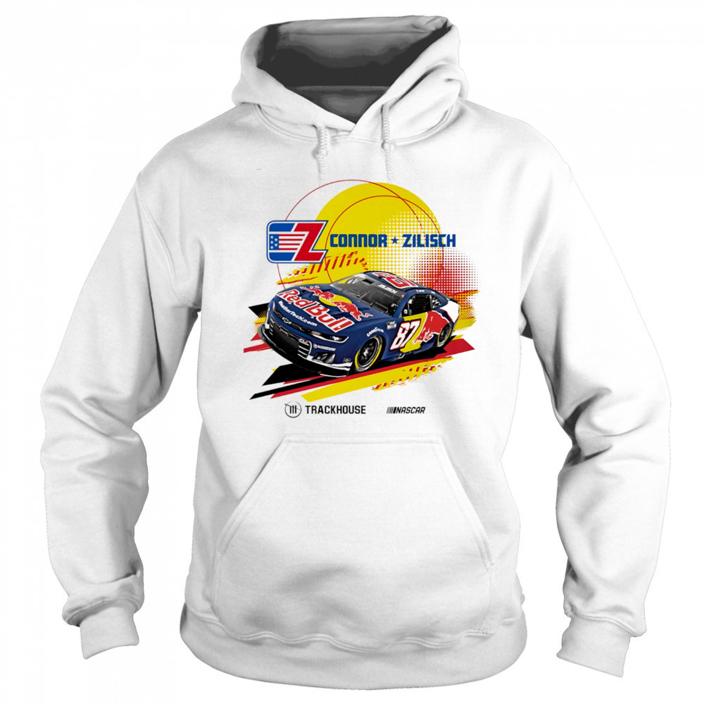 Connor Zilisch Trackhouse Racing Team Red Bull car shirt Hoodie