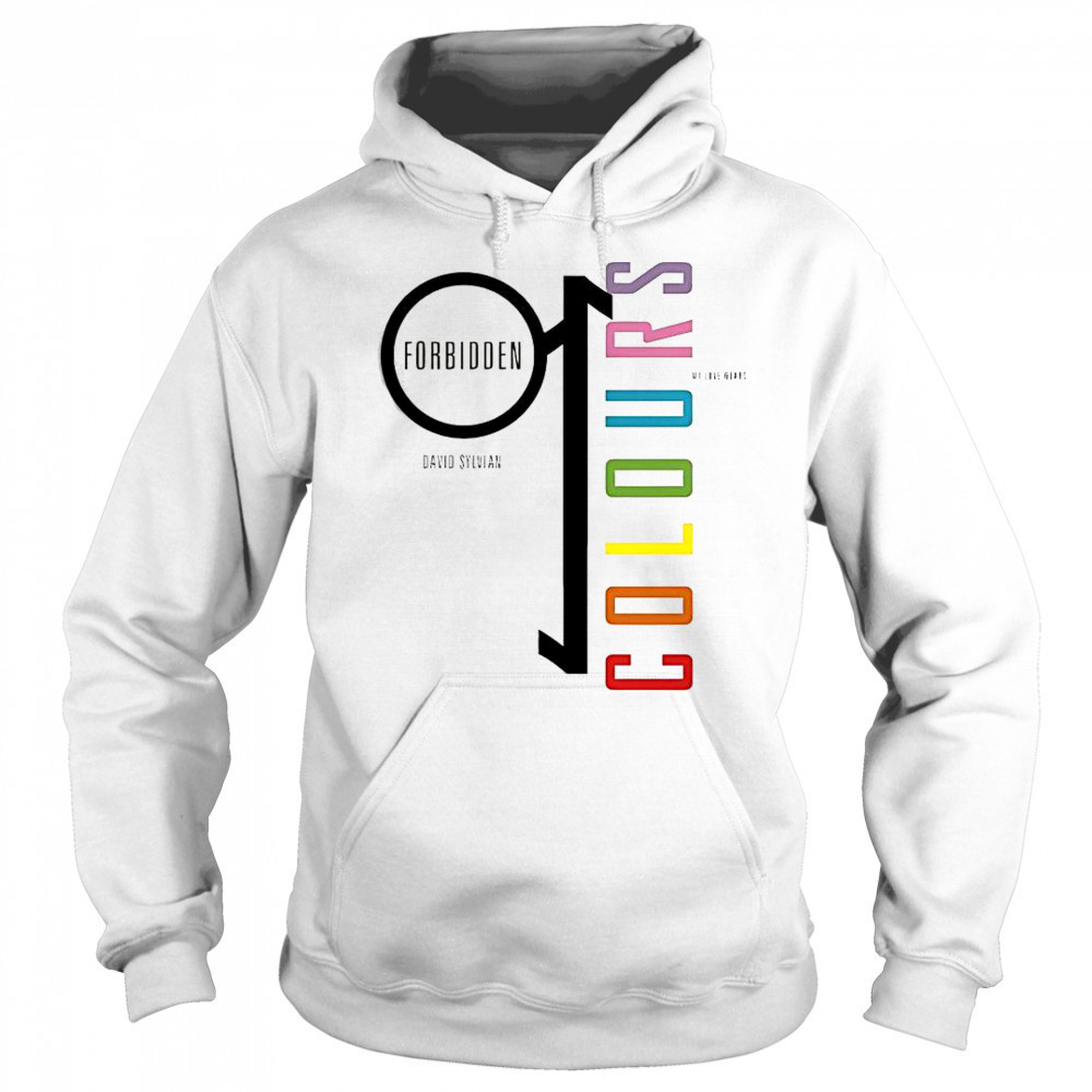 David Sylvian Forbidden Colours My Love Wears Pride Rainbow T-Shirt Hoodie