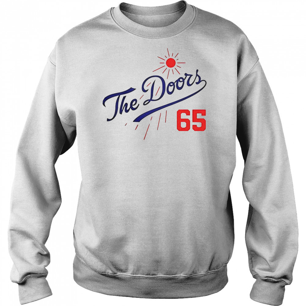 Doors Summer Baseball 65 LA Dodgers T-Shirt Sweatshirt
