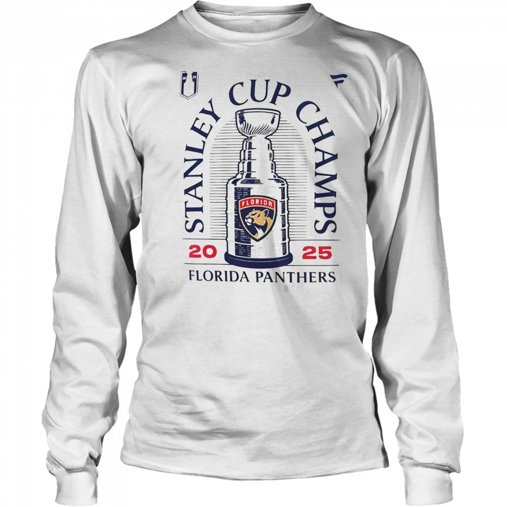 Florida Panthers Stanley Cup Champions 2025 T-Shirt Long Sleeved