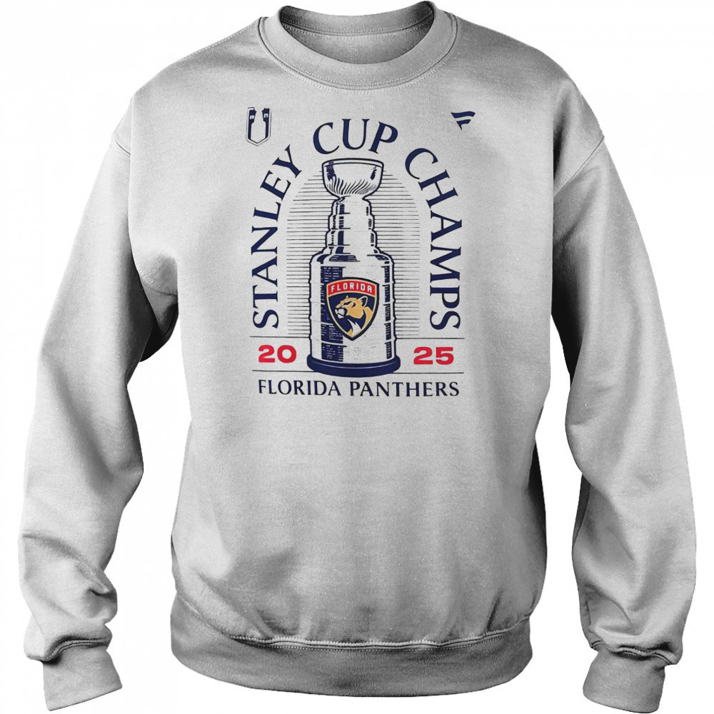 Florida Panthers Stanley Cup Champions 2025 T-Shirt Sweatshirt