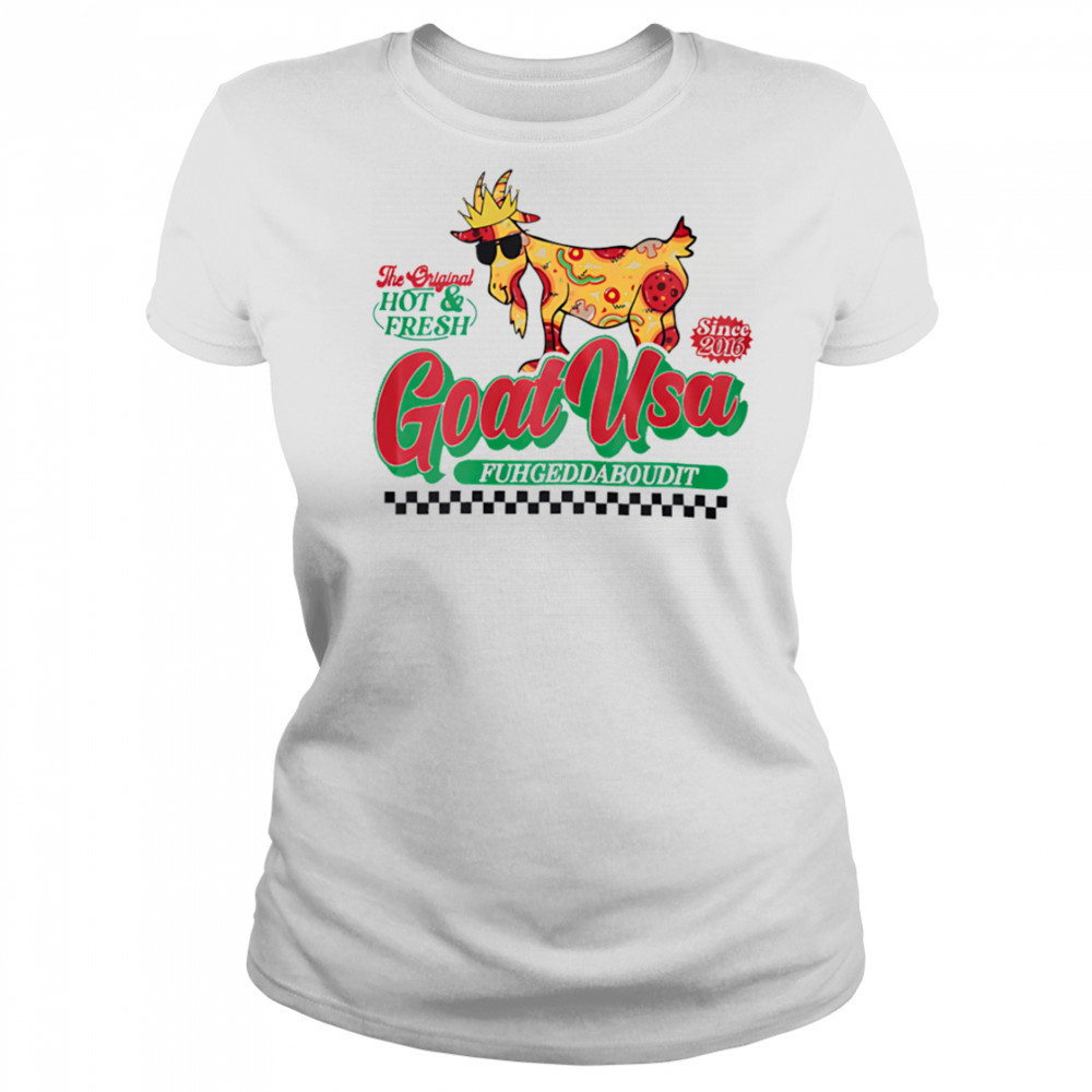 Goat Usa Pizza Goat shirt Women's T-shirt