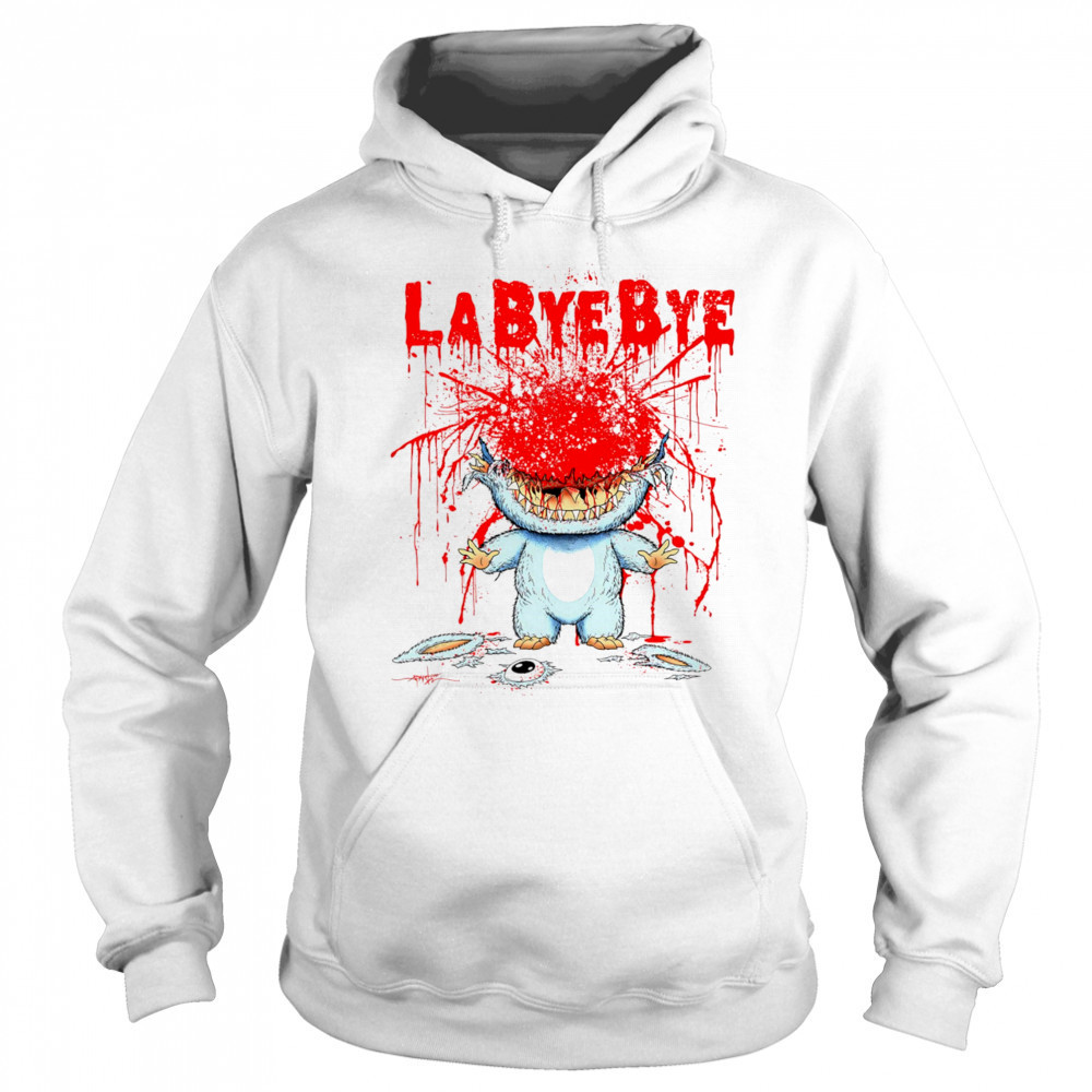 La Bye Bye horror Labubu shirt Hoodie