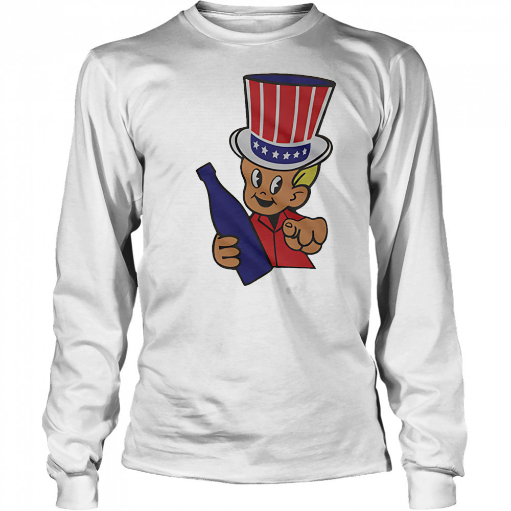 Little Uncle Sam shirt Long Sleeved